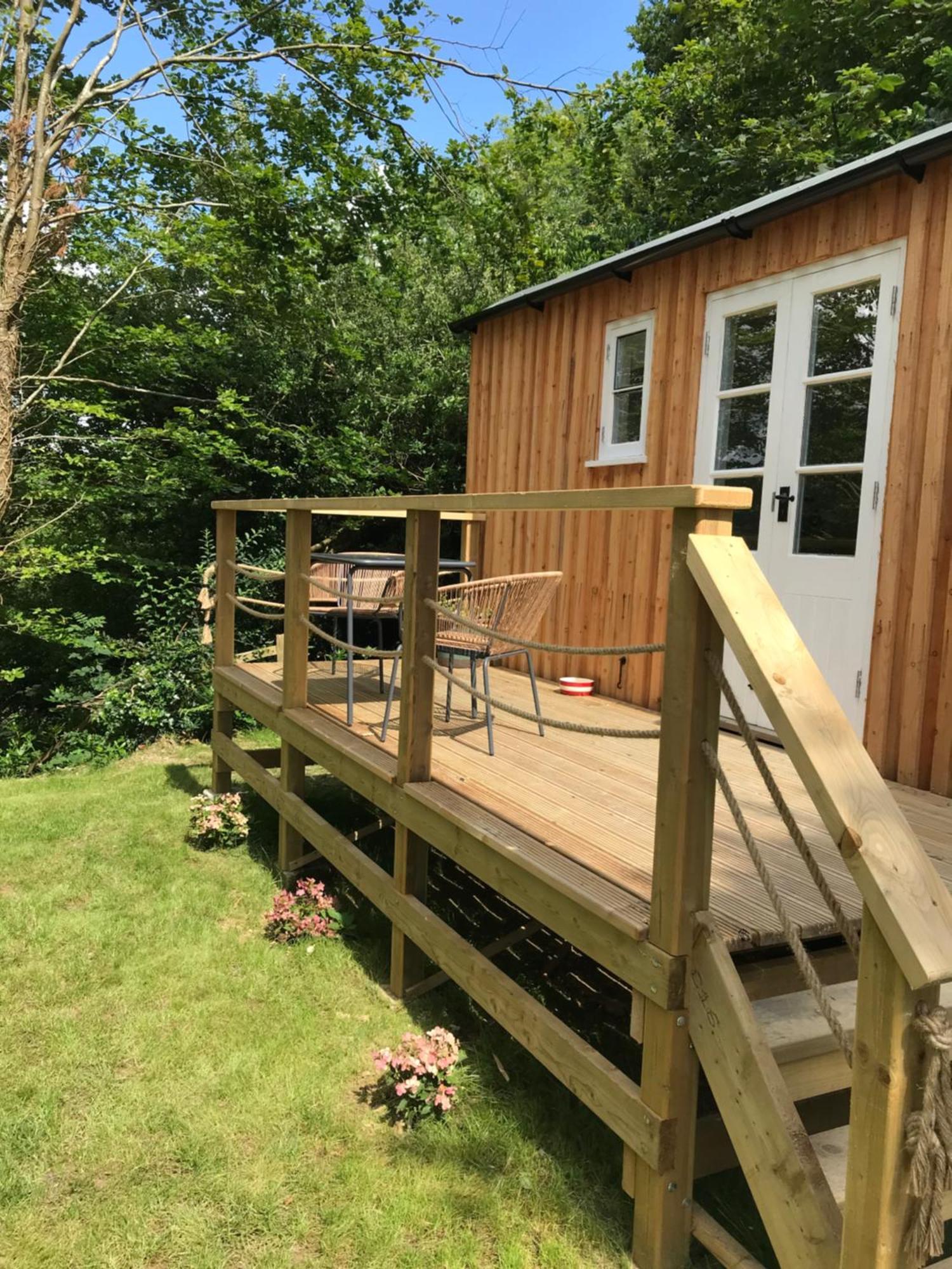 Shepherd'S Hut At Rosewood House Liskeard Exterior foto